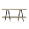 Manhattan Comfort Celine Side Table Console in Rustic Grey 25547-GY - alternate 8